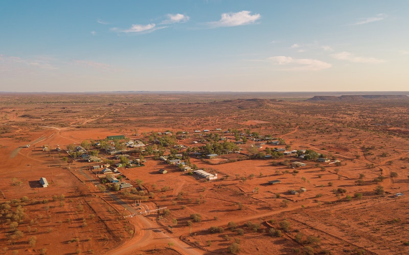 Outback remote community in Northern Territory, Australia