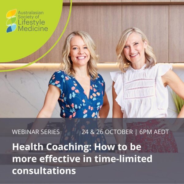 Webinar Series: Health Coaching - How to be more effective in time-limited consultations