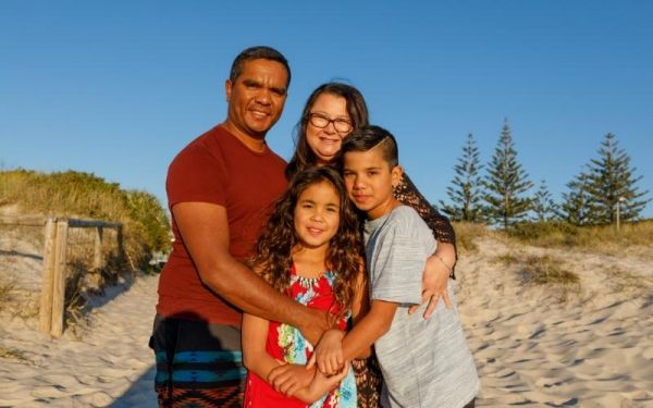 Aboriginal Australian family