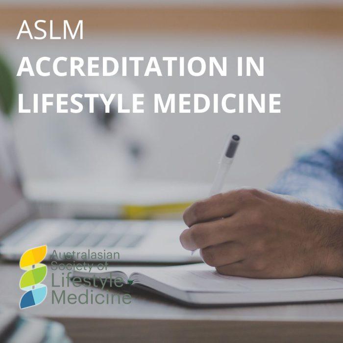 ASLM Accreditation in Lifestyle Medicine Image