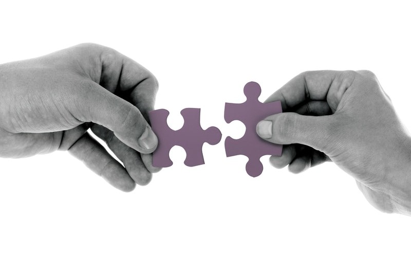 Work-together-puzzle