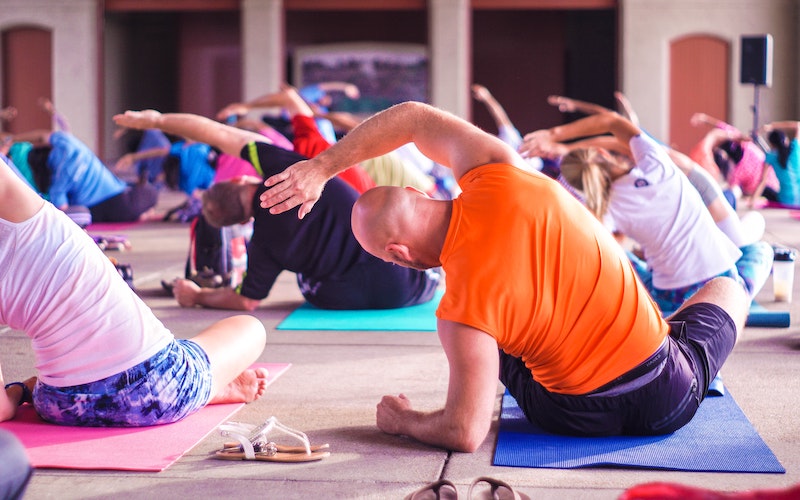 Group fitness class