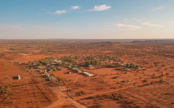 Outback remote community in Northern Territory, Australia